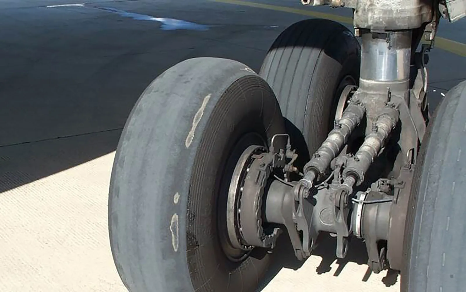 A long-overdue change: Aircraft tires beyond the wear limit